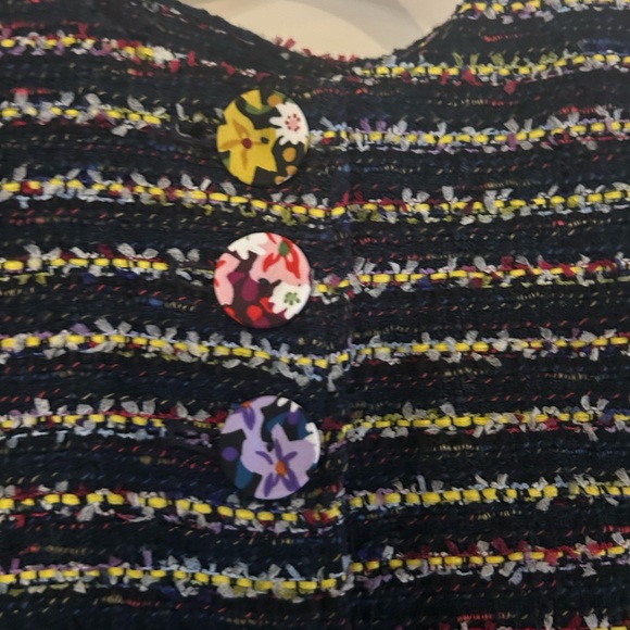 Cabi tweed coat with floral lining - Picture 6 of 14